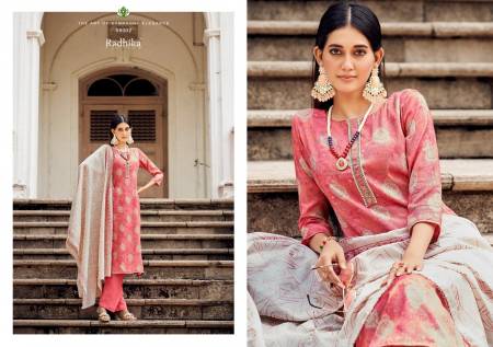 Azara Blossom 13 By Radhika Printed Cotton Dress Material Catalog